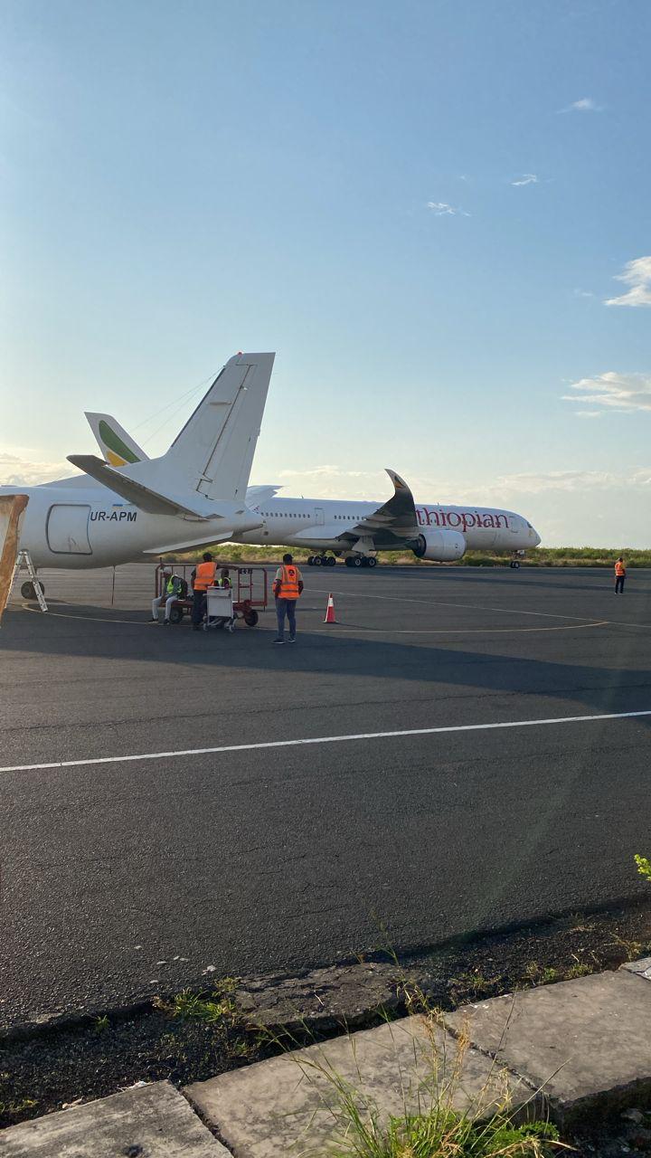 Ground handling operations on tarmac